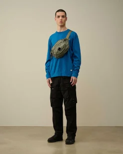 Homme C.P. Company Pulls^Sea Island Logo Knit