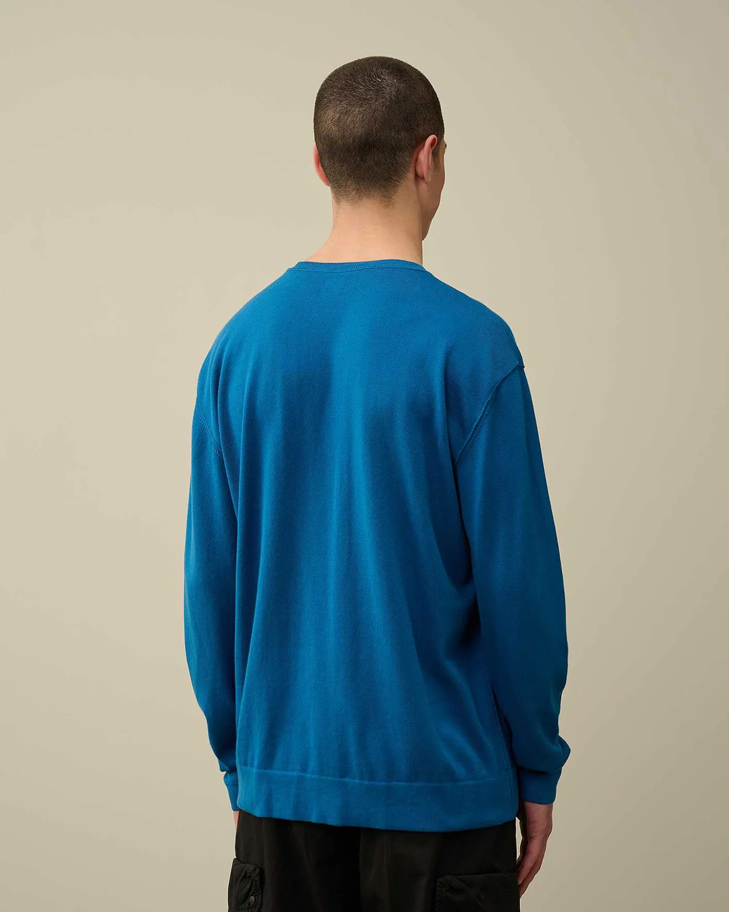 Homme C.P. Company Pulls^Sea Island Logo Knit