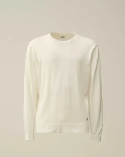 Homme C.P. Company Pulls^Sea Island Logo Knit