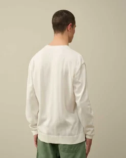 Homme C.P. Company Pulls^Sea Island Logo Knit
