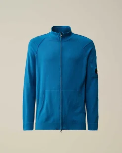 Homme C.P. Company Pulls^Sea Island Zipped Knit