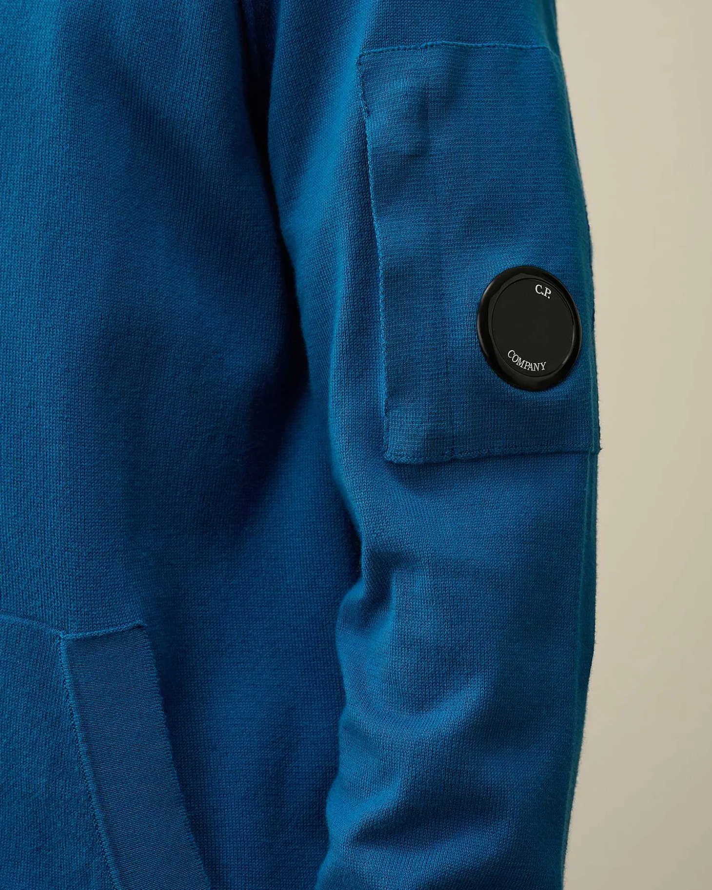 Homme C.P. Company Pulls^Sea Island Zipped Knit