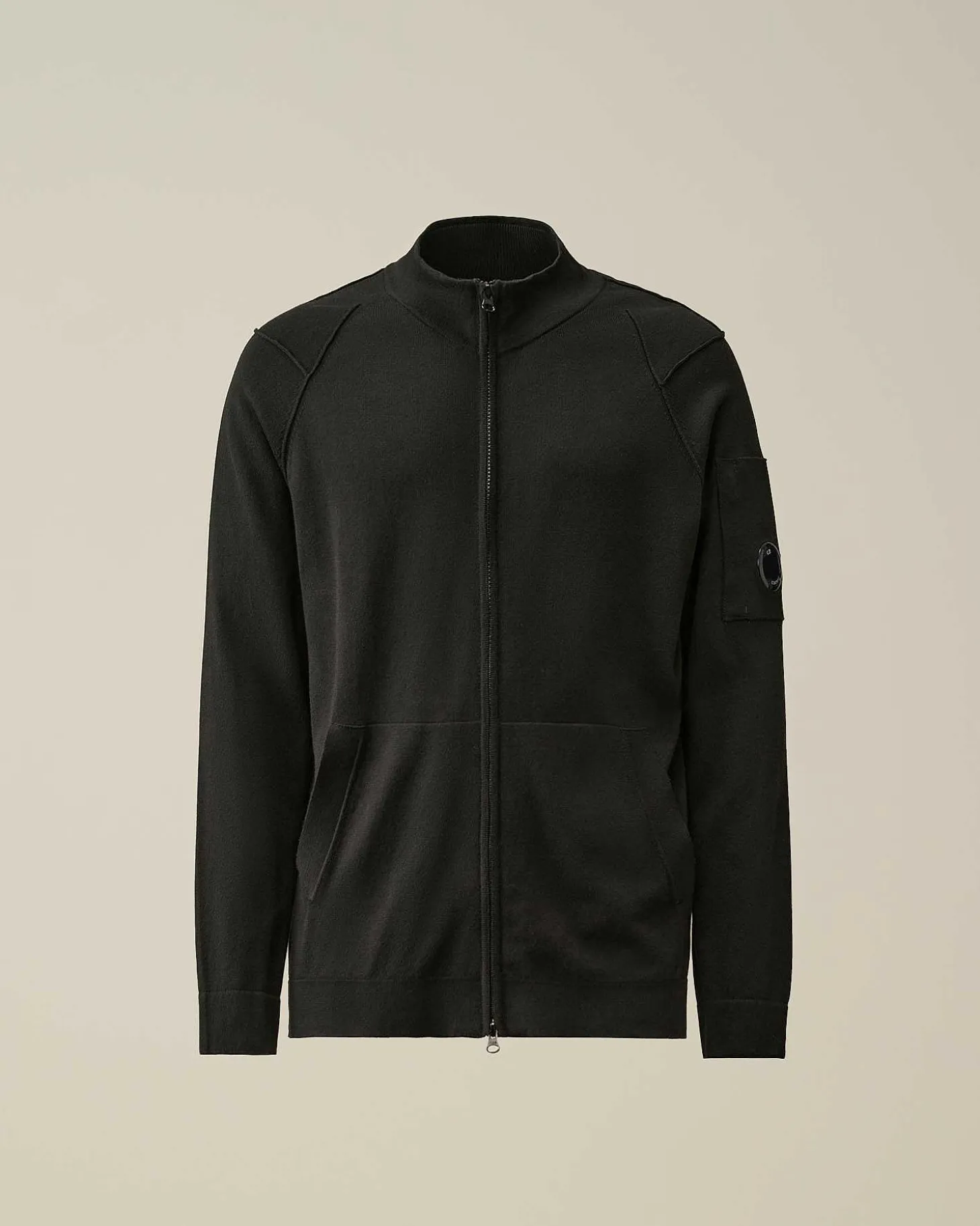 Homme C.P. Company Pulls^Sea Island Zipped Knit