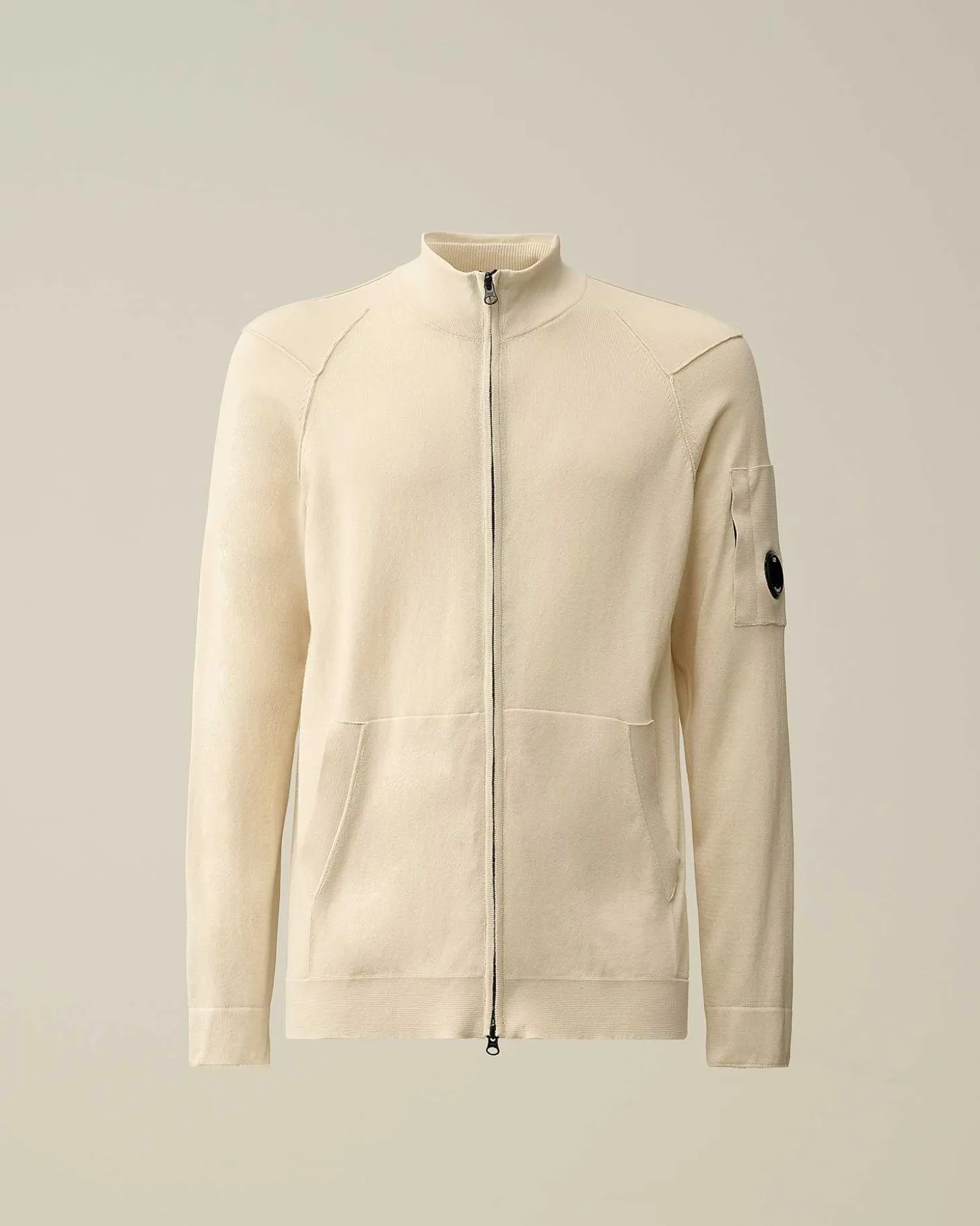 Homme C.P. Company Pulls^Sea Island Zipped Knit