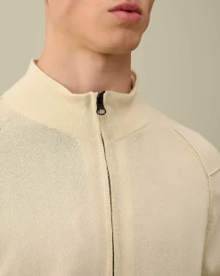 Homme C.P. Company Pulls^Sea Island Zipped Knit