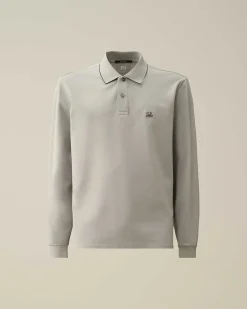 Homme C.P. Company T-Shirts Et Polos^Stretch Piquet Regular Long Sleeved Polo Shirt