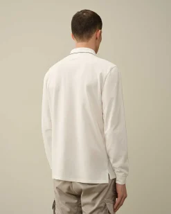 Homme C.P. Company T-Shirts Et Polos^Stretch Piquet Regular Long Sleeved Polo Shirt