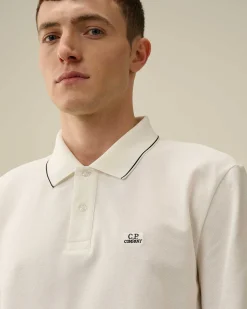 Homme C.P. Company T-Shirts Et Polos^Stretch Piquet Regular Long Sleeved Polo Shirt