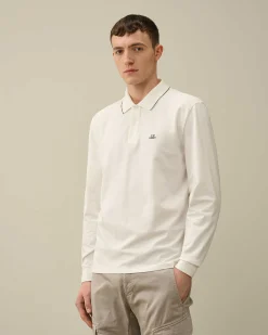 Homme C.P. Company T-Shirts Et Polos^Stretch Piquet Regular Long Sleeved Polo Shirt