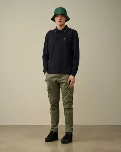 Homme C.P. Company T-Shirts Et Polos^Stretch Piquet Regular Long Sleeved Polo Shirt