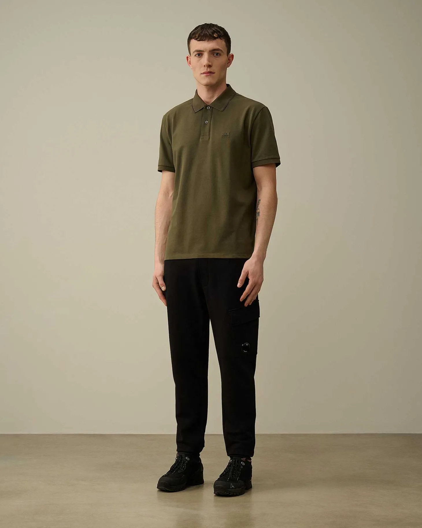 Homme C.P. Company T-Shirts Et Polos^Stretch Piquet Regular Striped Collar Polo Shirt