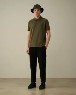 Homme C.P. Company T-Shirts Et Polos^Stretch Piquet Regular Striped Collar Polo Shirt