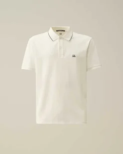 Homme C.P. Company T-Shirts Et Polos^Stretch Piquet Regular Striped Collar Polo Shirt