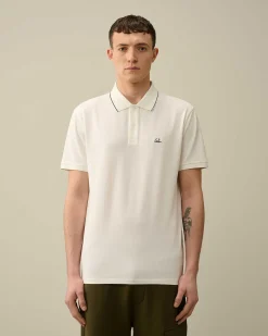 Homme C.P. Company T-Shirts Et Polos^Stretch Piquet Regular Striped Collar Polo Shirt