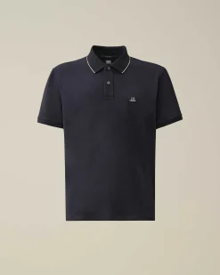 Homme C.P. Company T-Shirts Et Polos^Stretch Piquet Regular Striped Collar Polo Shirt