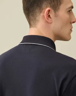 Homme C.P. Company T-Shirts Et Polos^Stretch Piquet Regular Striped Collar Polo Shirt