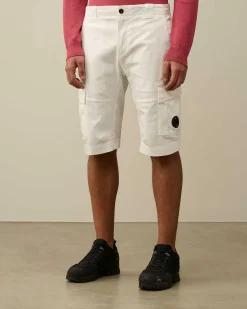 Homme C.P. Company Survêtements Et Shorts^Stretch Sateen Cargo Shorts