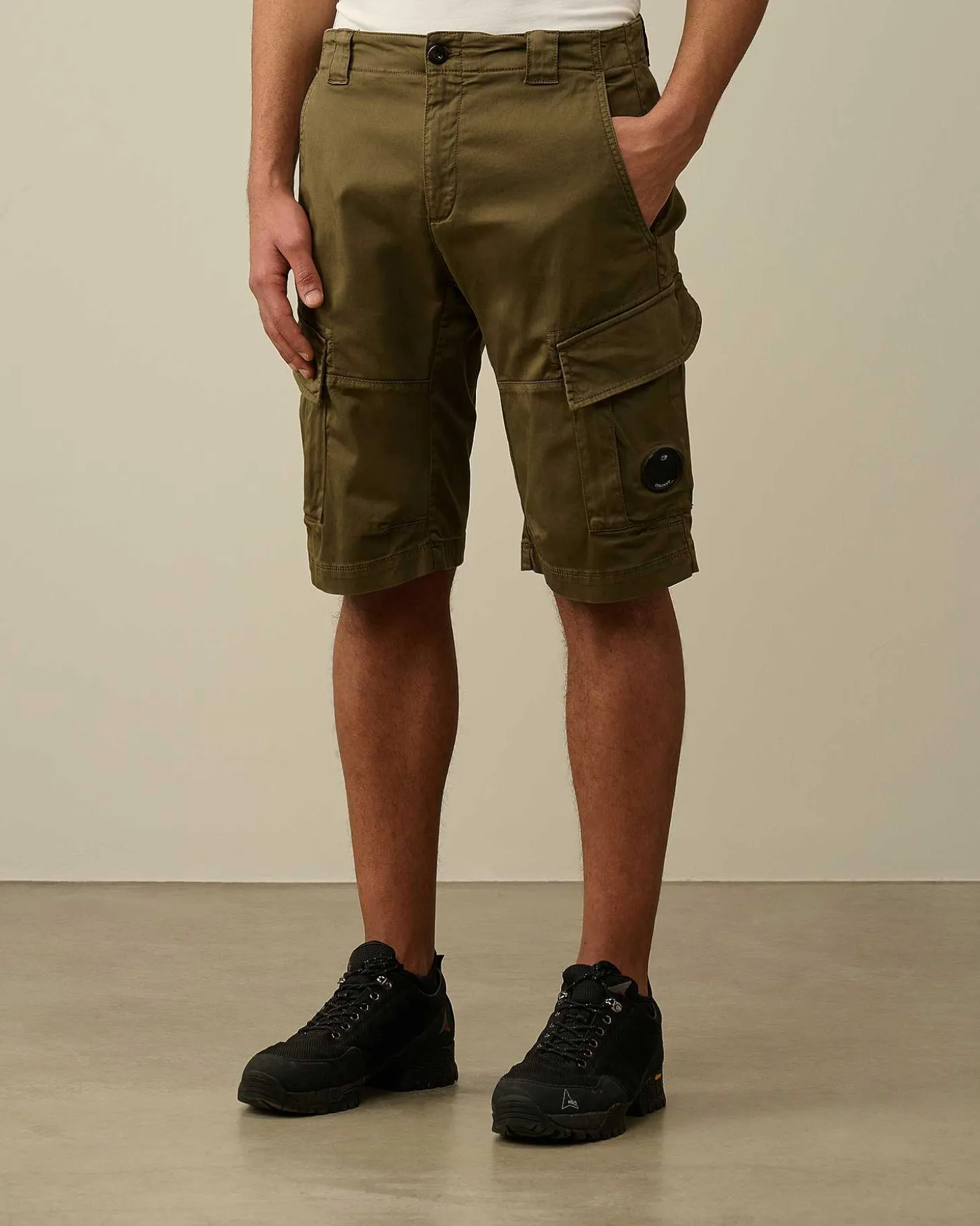 Homme C.P. Company Survêtements Et Shorts^Stretch Sateen Cargo Shorts