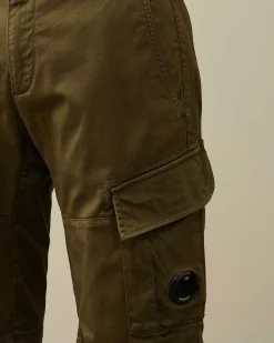 Homme C.P. Company Survêtements Et Shorts^Stretch Sateen Cargo Shorts