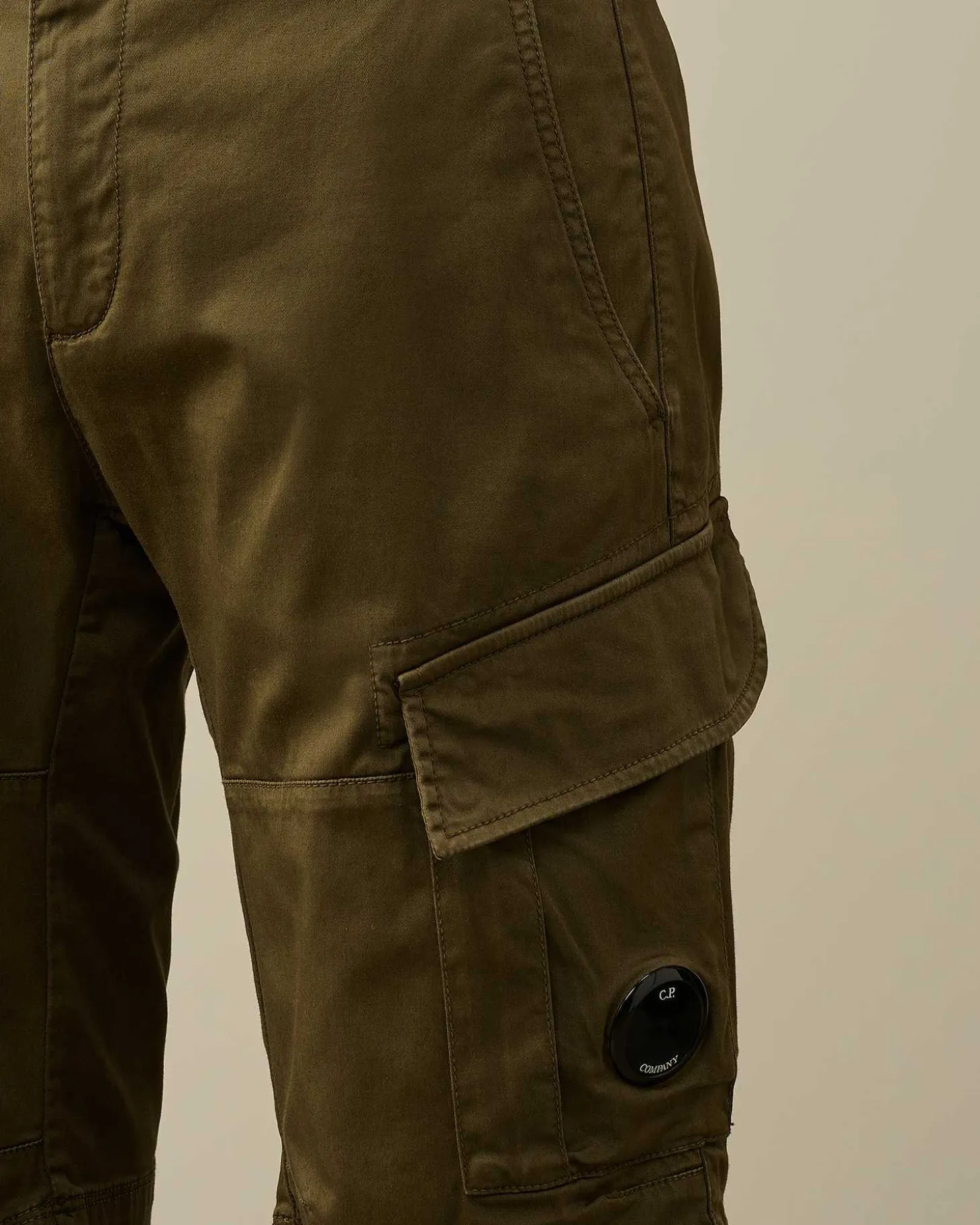 Homme C.P. Company Survêtements Et Shorts^Stretch Sateen Cargo Shorts