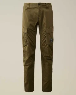 Homme C.P. Company Pantalons^Stretch Sateen Ergonomic Lens Cargo Pants