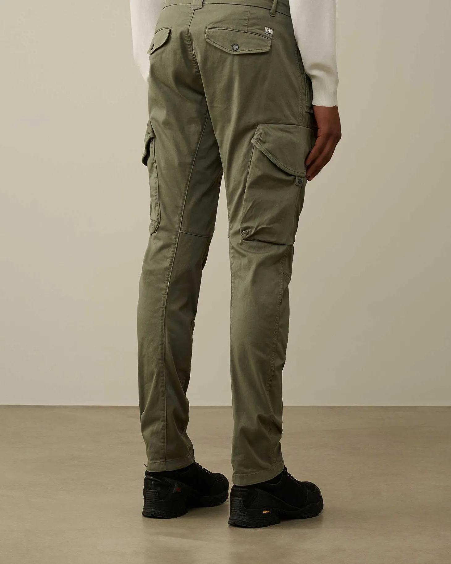 Homme C.P. Company Pantalons^Stretch Sateen Ergonomic Lens Utility Pants