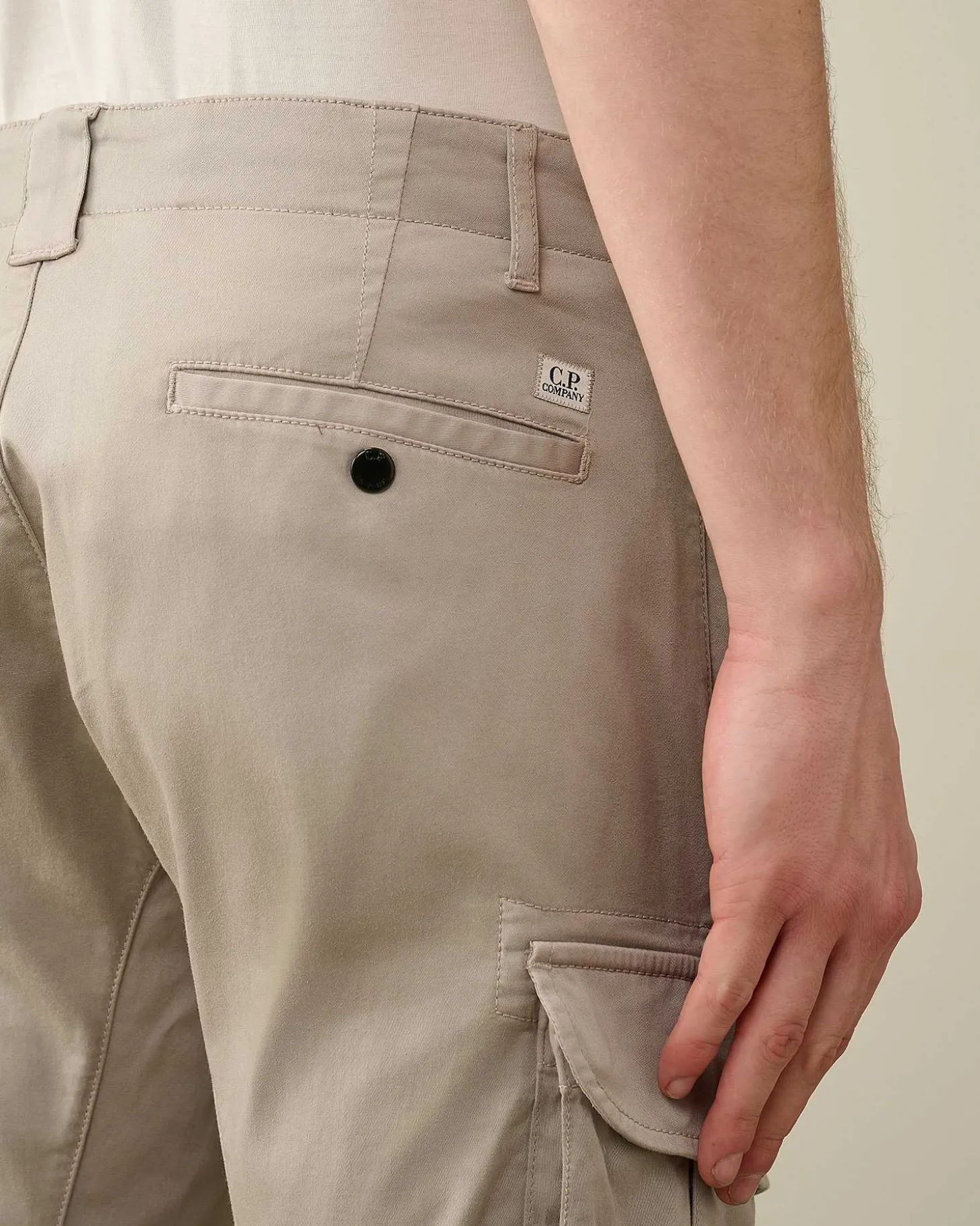 Homme C.P. Company Pantalons^Stretch Sateen Ergonomic Lens Cargo Pants