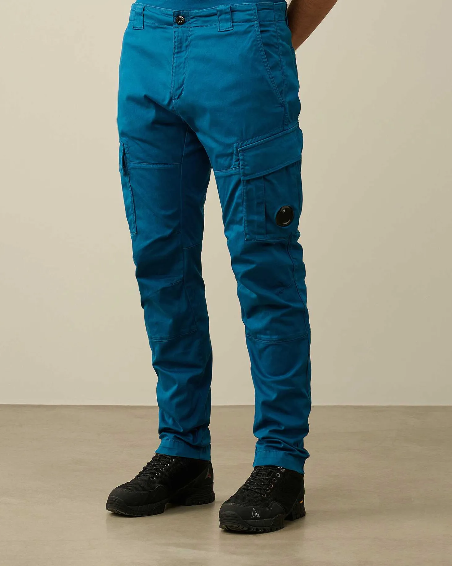 Homme C.P. Company Pantalons^Stretch Sateen Ergonomic Lens Cargo Pants