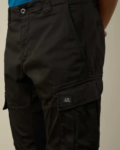 Homme C.P. Company Pantalons^Stretch Sateen Ergonomic Logo Cargo Pants
