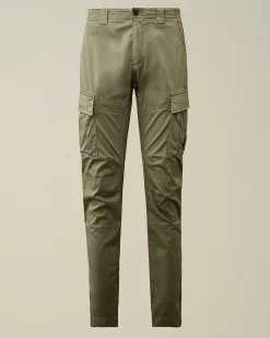 Homme C.P. Company Pantalons^Stretch Sateen Ergonomic Lens Cargo Pants