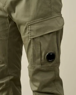 Homme C.P. Company Pantalons^Stretch Sateen Ergonomic Lens Cargo Pants