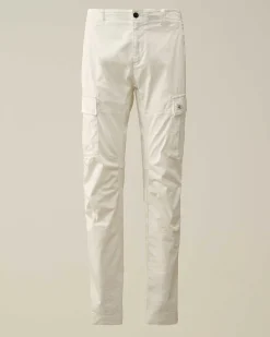 Homme C.P. Company Pantalons^Stretch Sateen Ergonomic Logo Cargo Pants