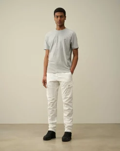 Homme C.P. Company Pantalons^Stretch Sateen Ergonomic Logo Cargo Pants