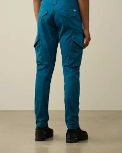 Homme C.P. Company Pantalons^Stretch Sateen Ergonomic Lens Utility Pants