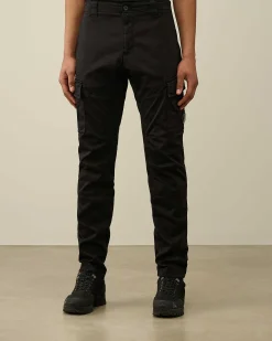 Homme C.P. Company Pantalons^Stretch Sateen Ergonomic Lens Cargo Pants