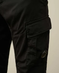 Homme C.P. Company Pantalons^Stretch Sateen Ergonomic Lens Cargo Pants