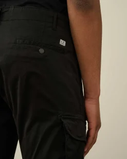 Homme C.P. Company Pantalons^Stretch Sateen Ergonomic Lens Cargo Pants