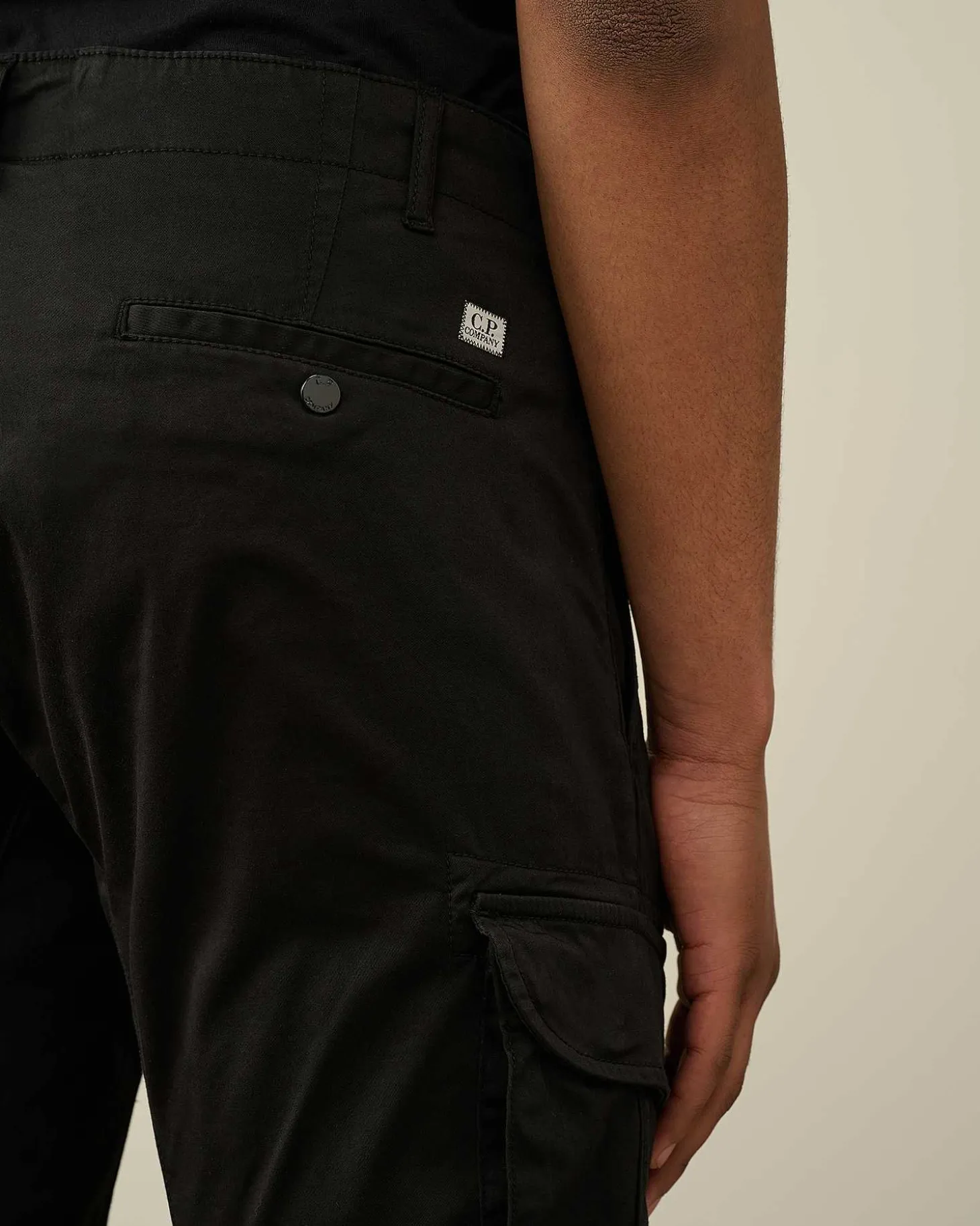 Homme C.P. Company Pantalons^Stretch Sateen Ergonomic Lens Cargo Pants