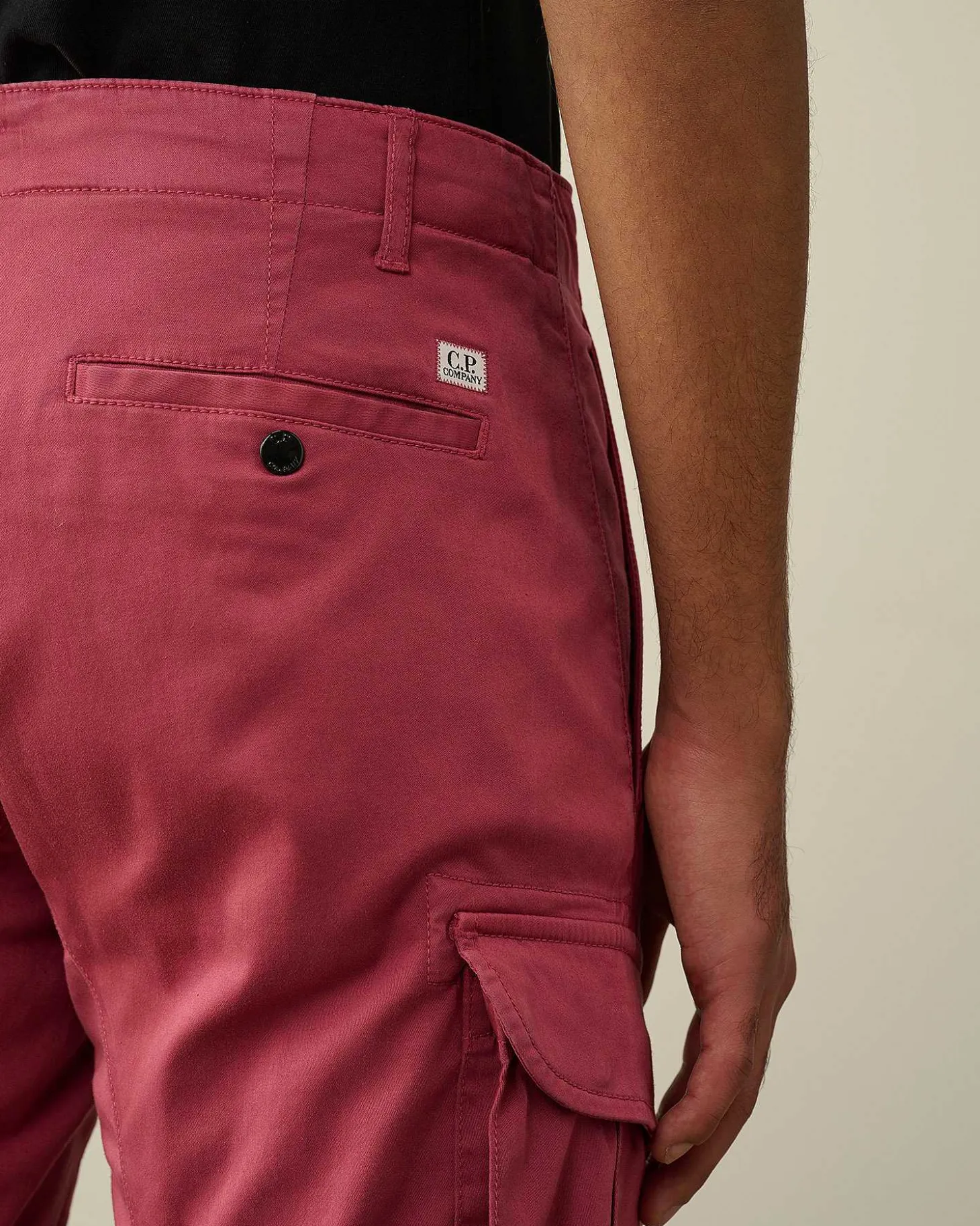Homme C.P. Company Pantalons^Stretch Sateen Ergonomic Lens Cargo Pants
