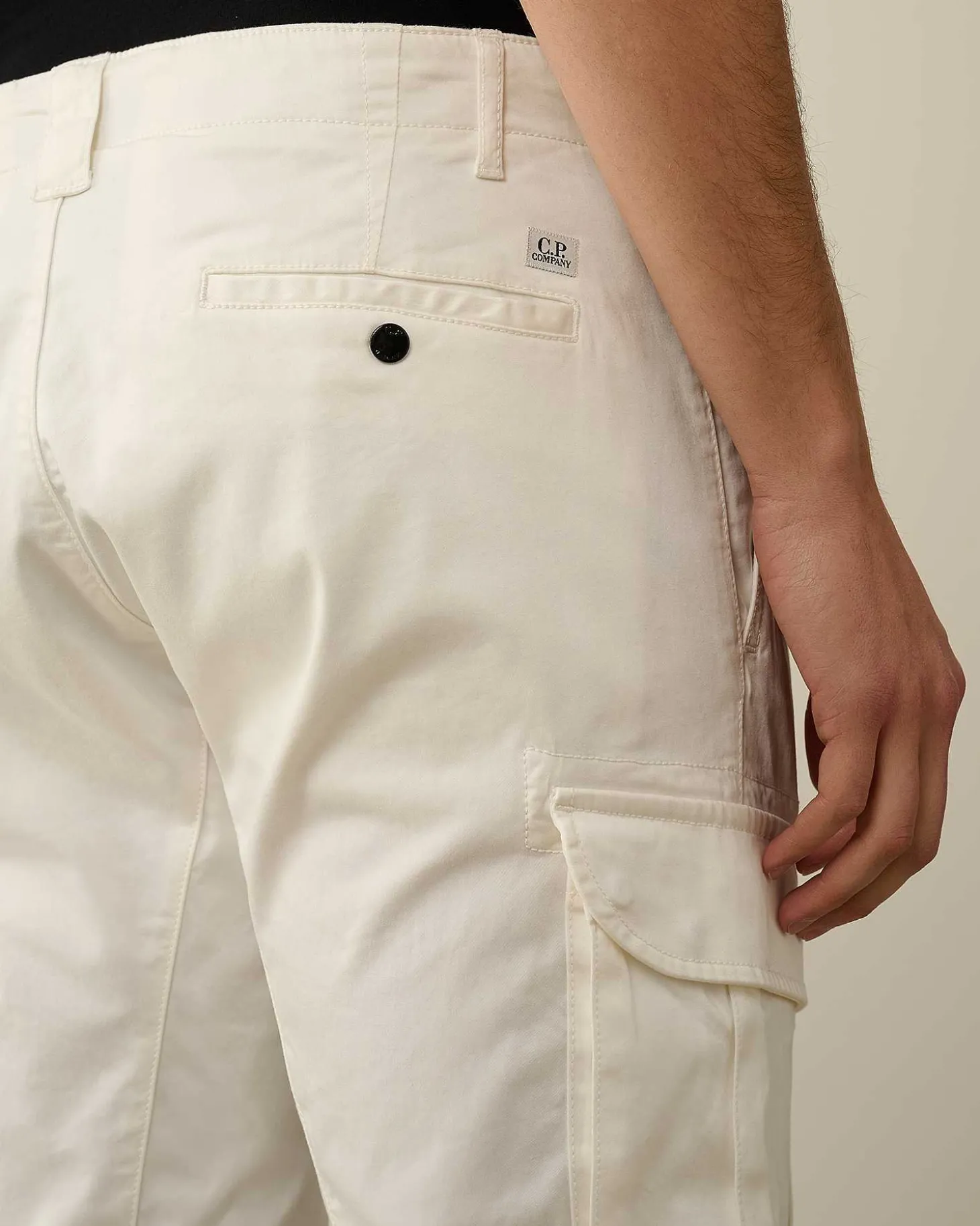 Homme C.P. Company Pantalons^Stretch Sateen Ergonomic Lens Cargo Pants
