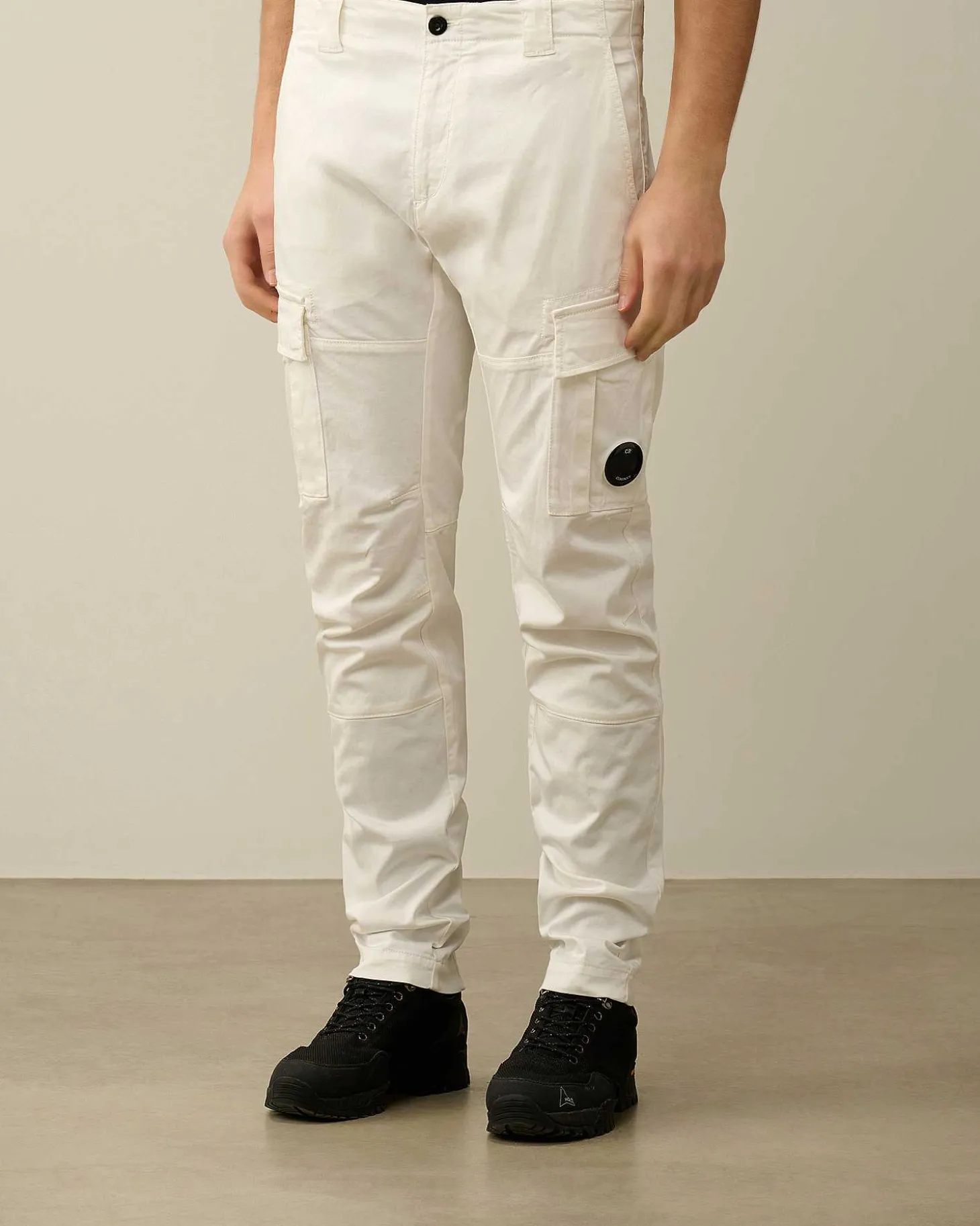 Homme C.P. Company Pantalons^Stretch Sateen Ergonomic Lens Cargo Pants