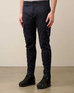 Homme C.P. Company Pantalons^Stretch Sateen Ergonomic Lens Cargo Pants