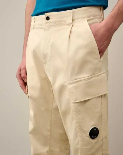 Homme C.P. Company Pantalons^Stretch Sateen Loose Cargo Pants