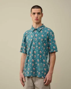Homme C.P. Company T-Shirts Et Polos^Tacting Piquet Sponged Polo Shirt
