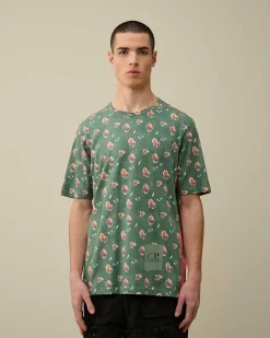 Homme C.P. Company T-Shirts Et Polos^Tacting Piquet Sponged T-Shirt