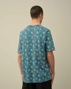 Homme C.P. Company T-Shirts Et Polos^Tacting Piquet Sponged T-Shirt