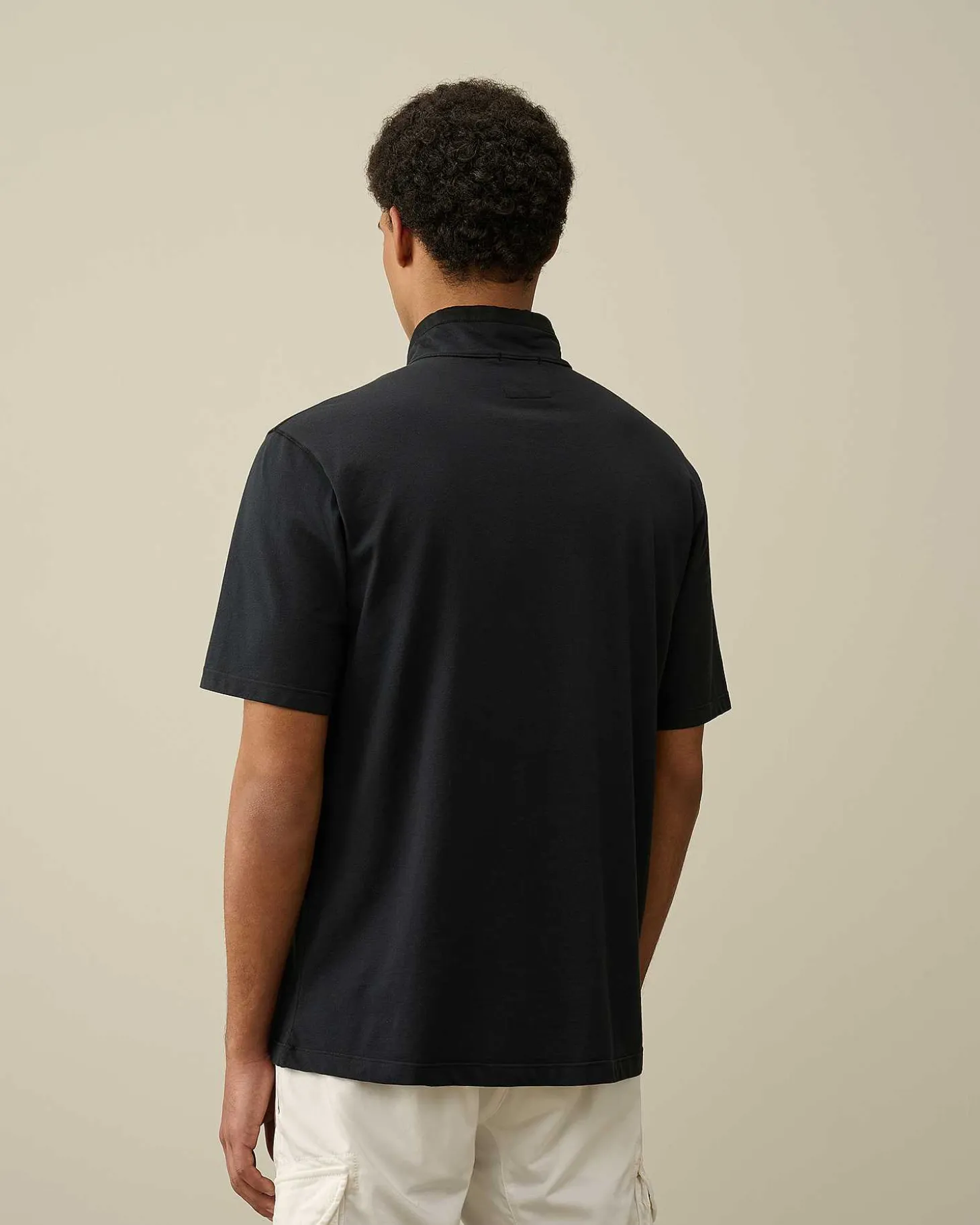 Homme C.P. Company T-Shirts Et Polos^Tacting Piquet Zipped Polo Shirt