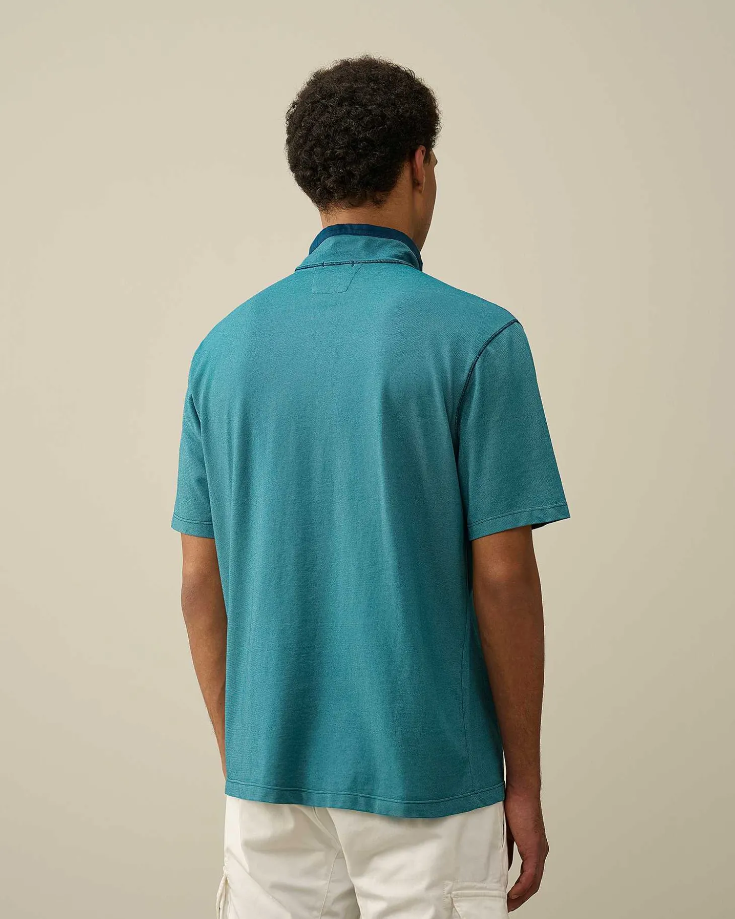 Homme C.P. Company T-Shirts Et Polos^Tacting Piquet Zipped Polo Shirt