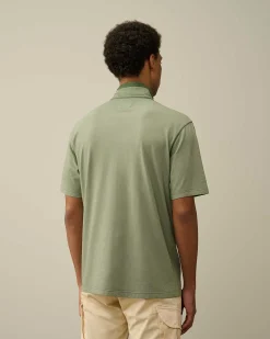 Homme C.P. Company T-Shirts Et Polos^Tacting Piquet Zipped Polo Shirt