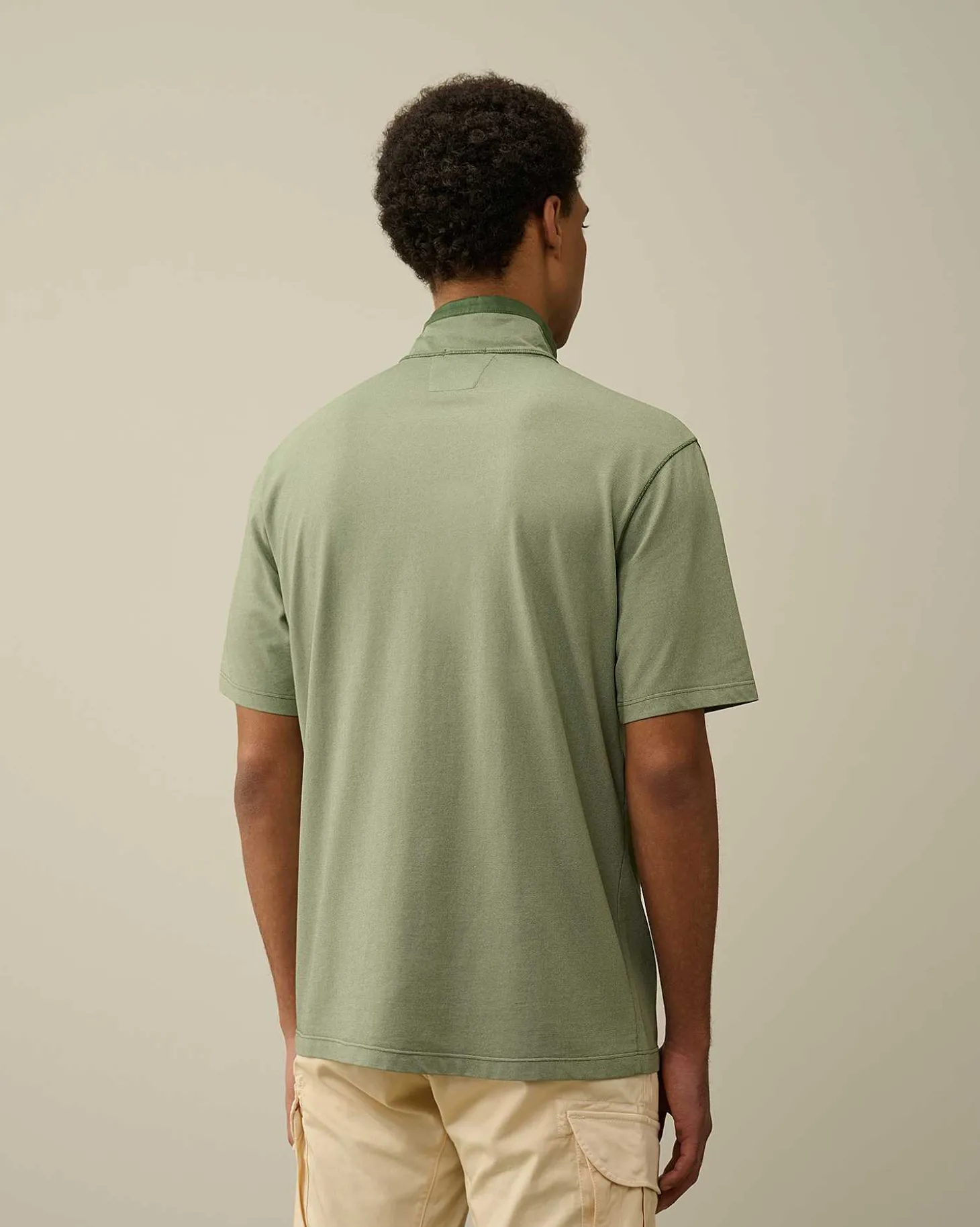 Homme C.P. Company T-Shirts Et Polos^Tacting Piquet Zipped Polo Shirt